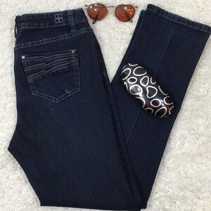 Salt Works black med rise skinny jeans 10P